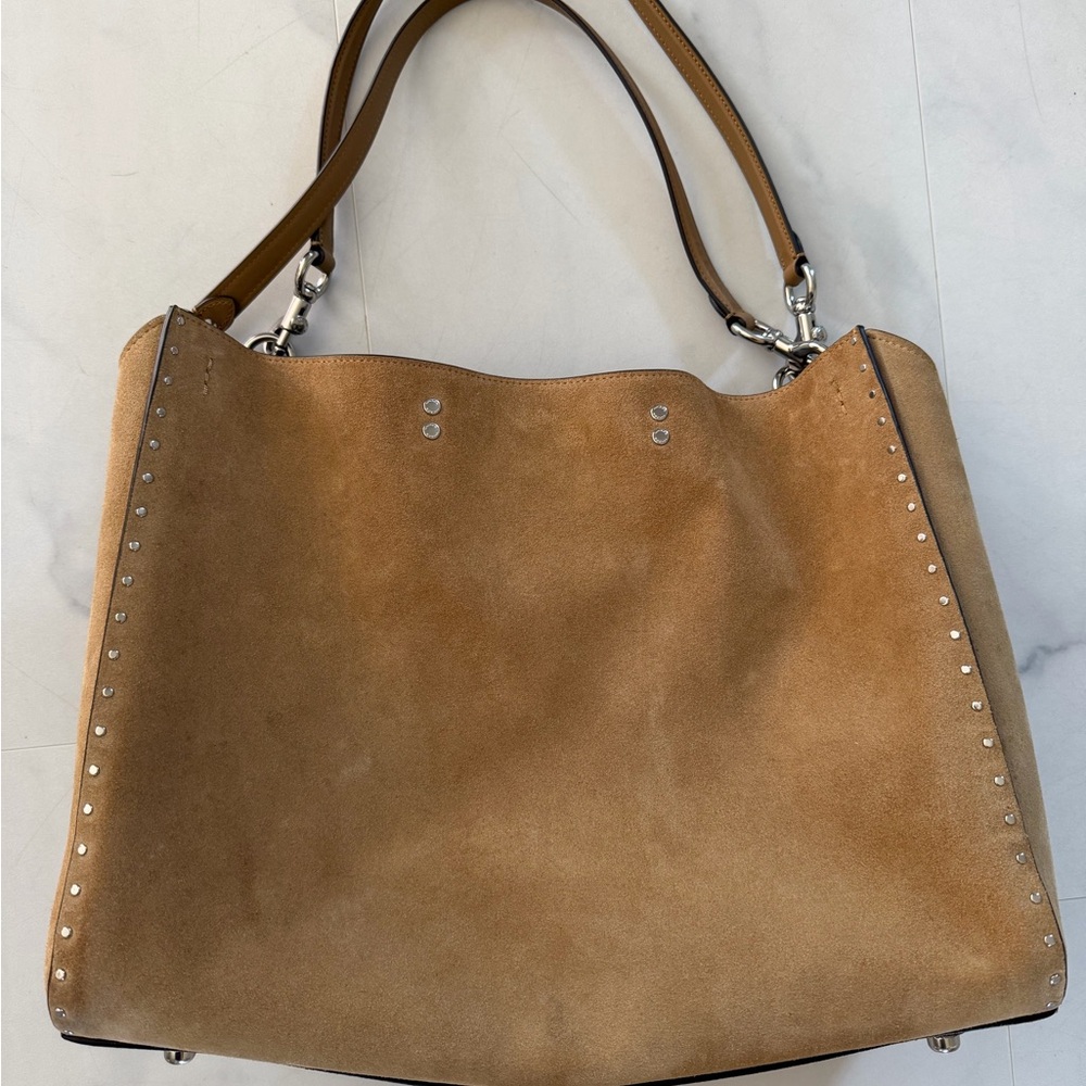 Coach Rogue 39 Tan Suede